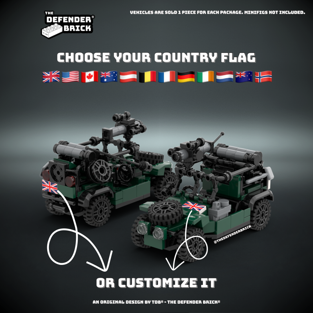 TDB® Army green LSV - Light Strike Vehicle