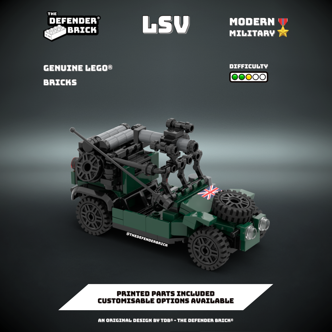 TDB® Army green LSV - Light Strike Vehicle