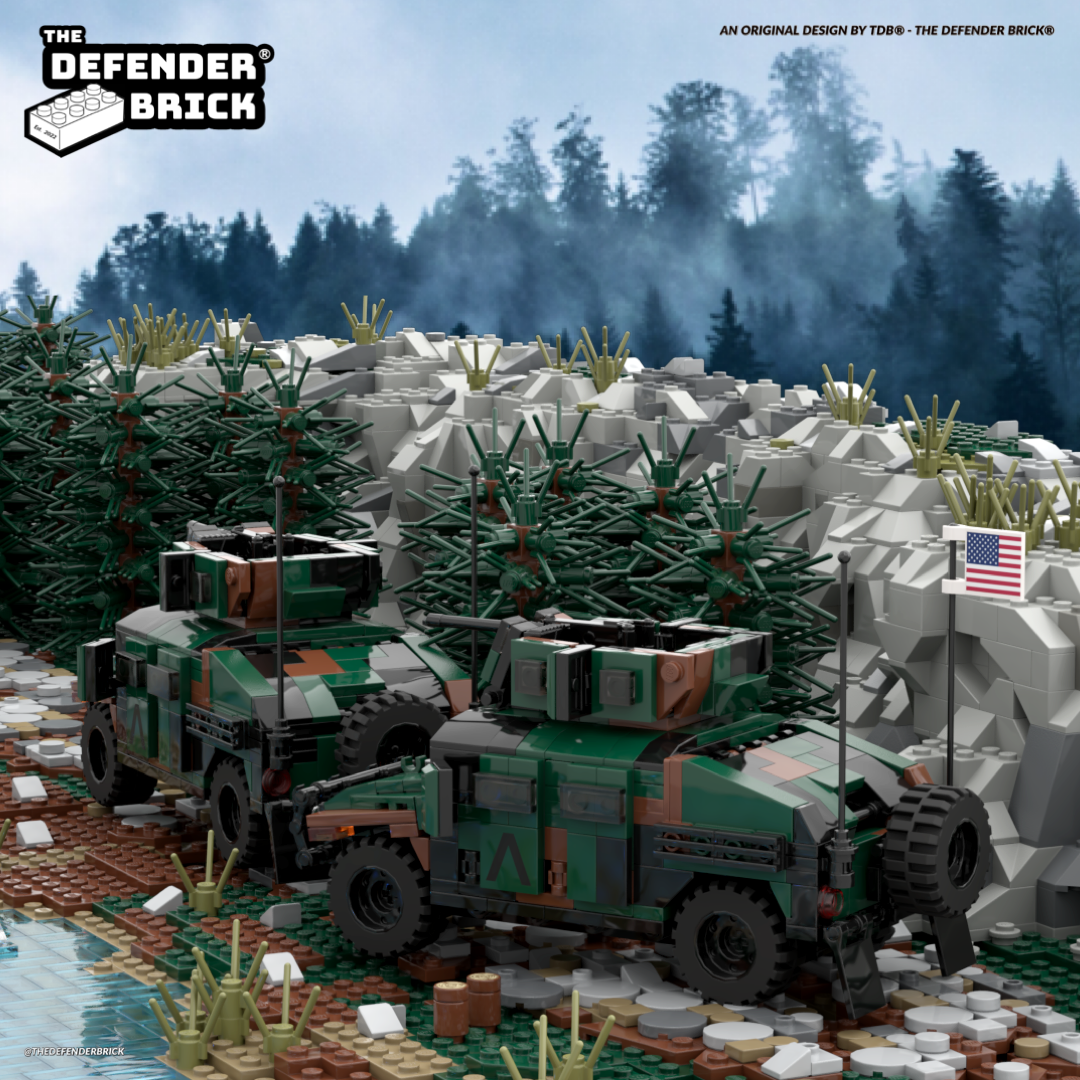 TDB® Allied Camo Armoured Carrier