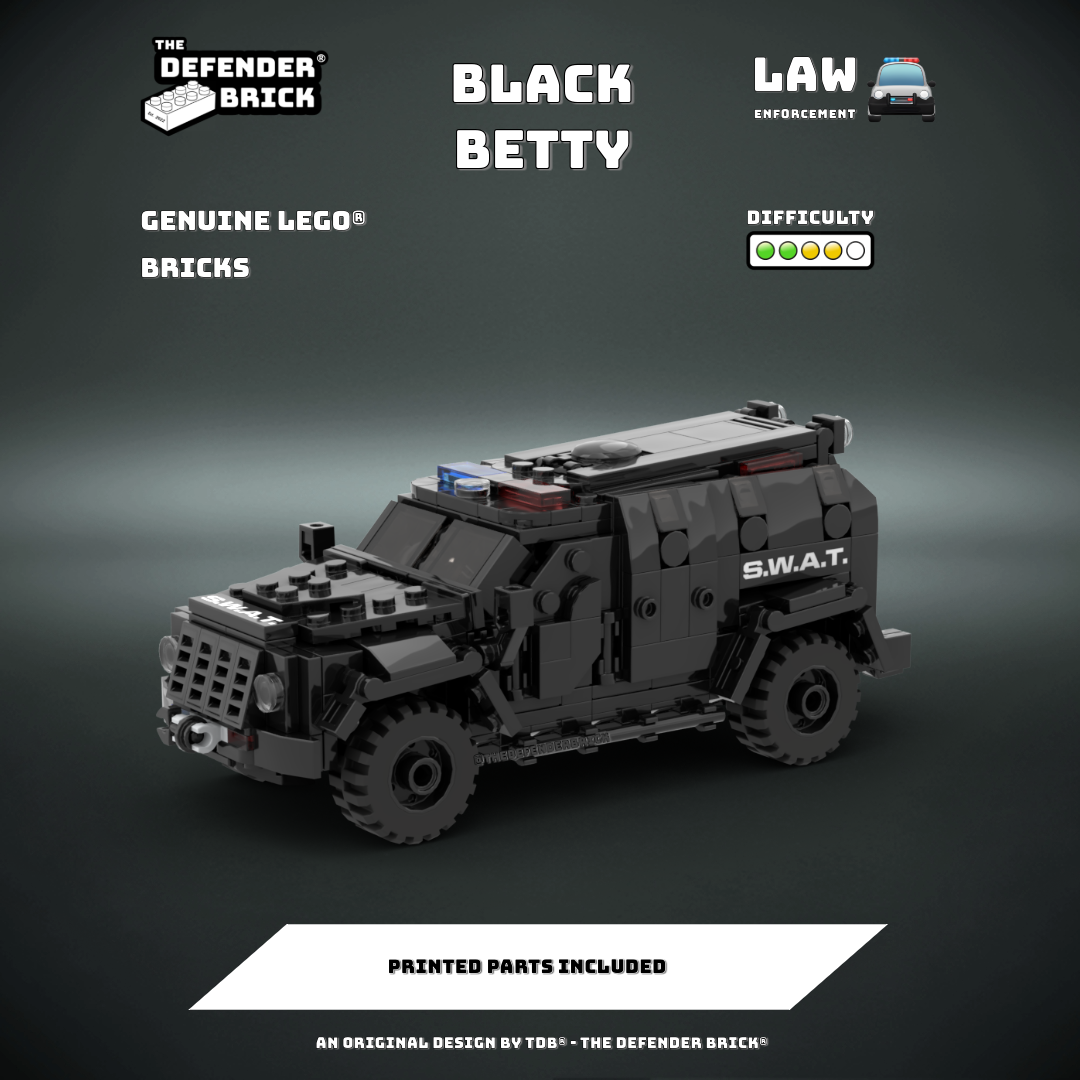 TDB S.W.A.T. Black Betty truck