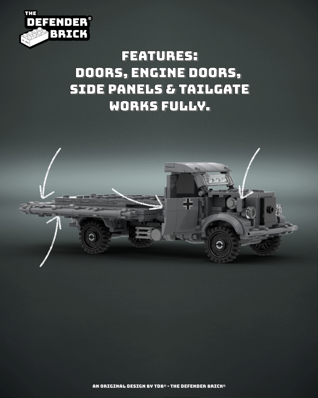 TDB® 3-Ton Truck Flakvierling