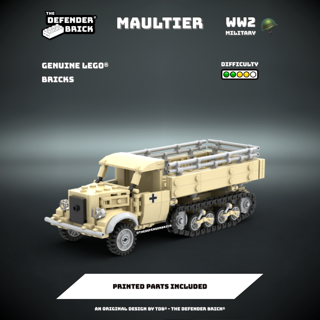 TDB® DAK Maultier w/2cm Flak-38 Gun
