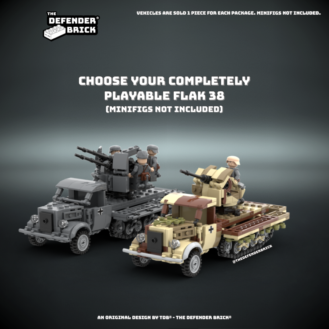 TDB® DAK Maultier w/2cm Flak-38 Gun