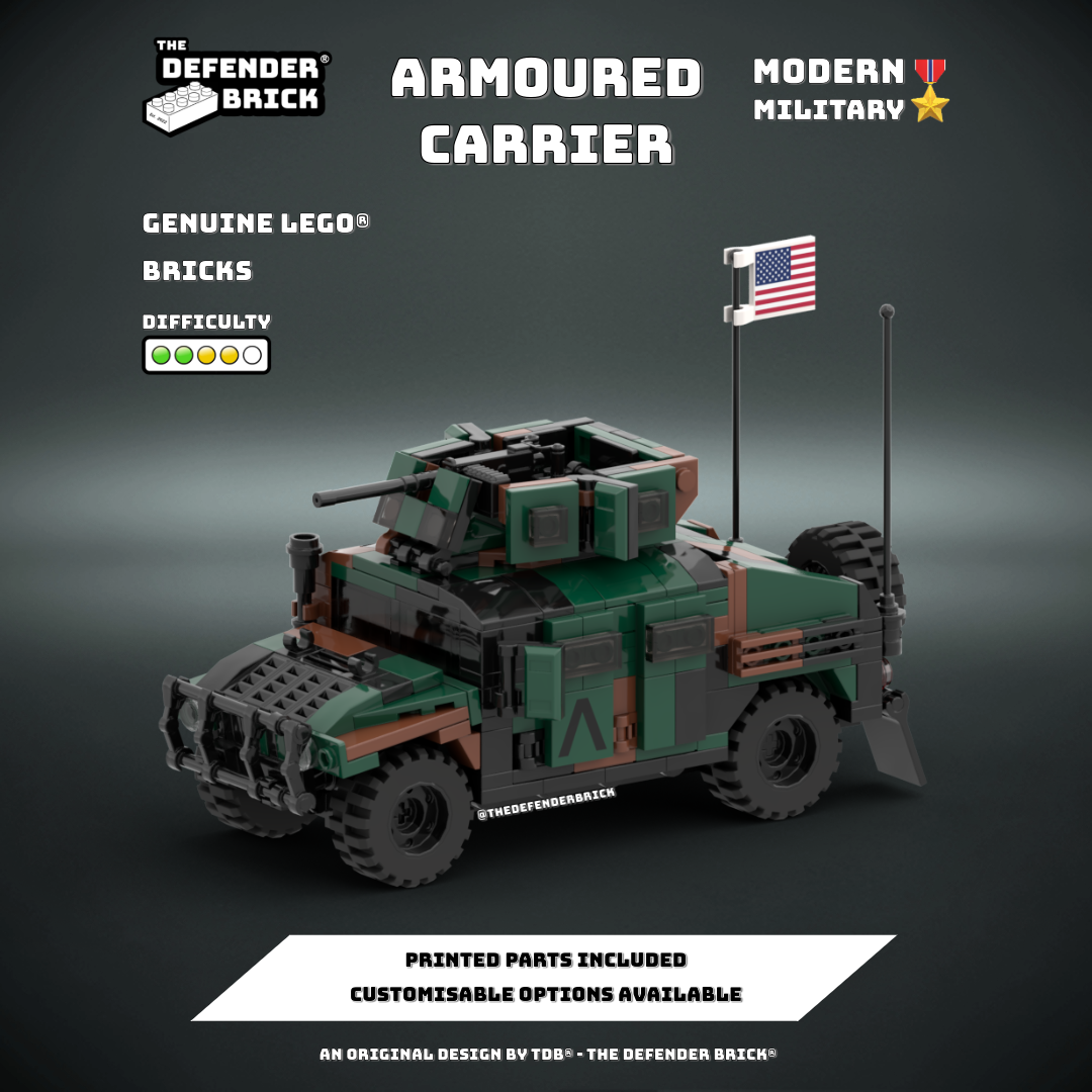 TDB NATO Camo Armoured Carrier