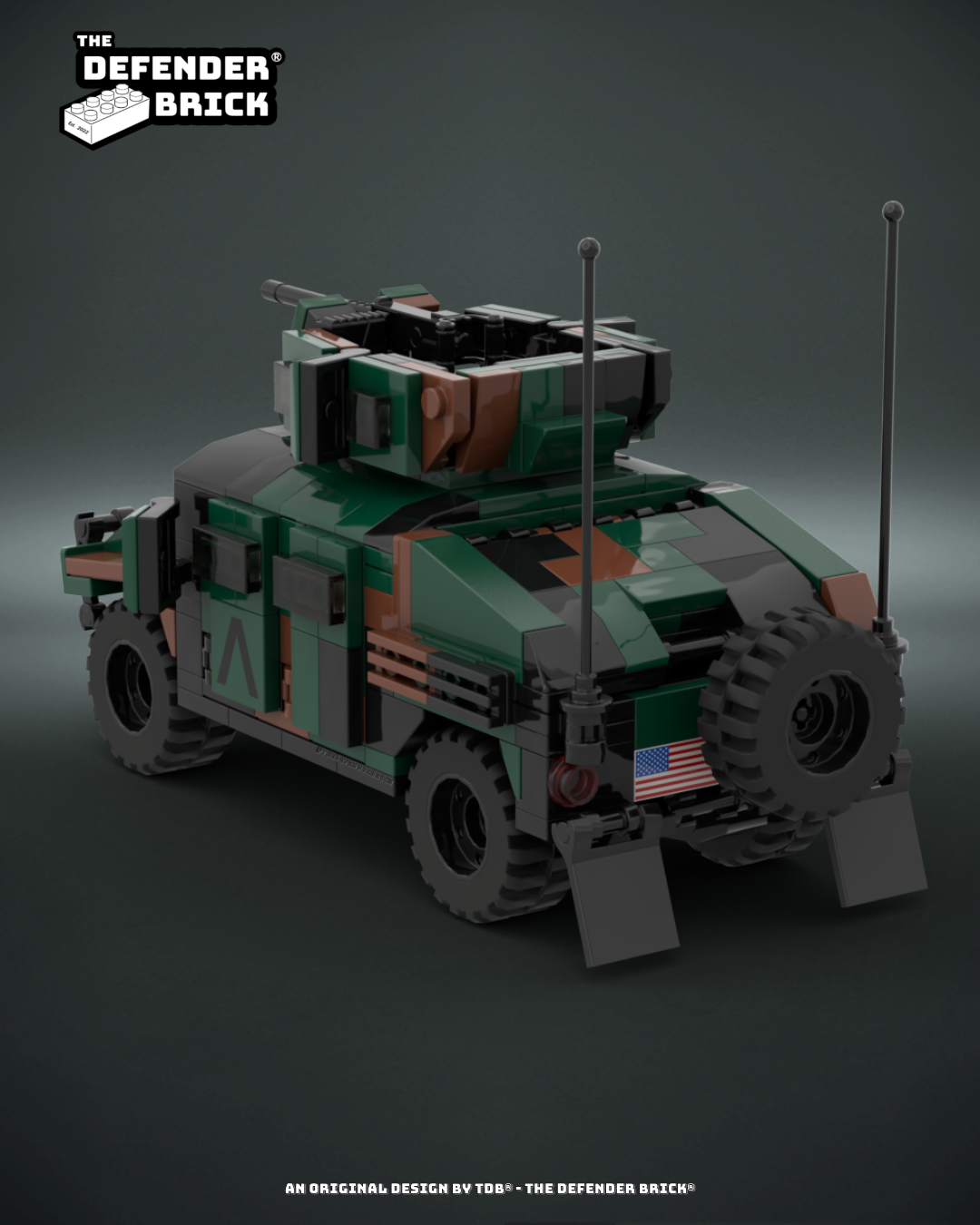 TDB® NATO Camo Armoured Carrier