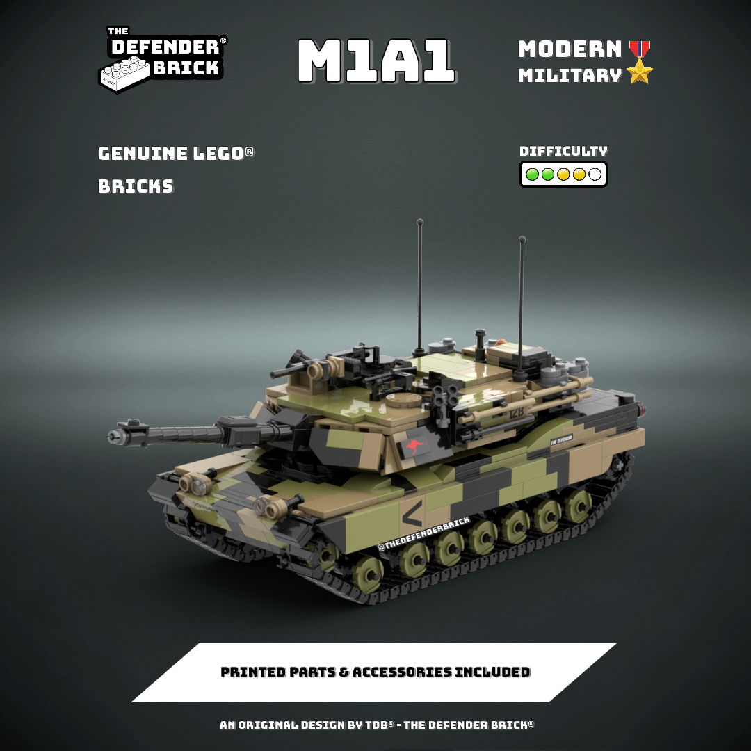 TDB® Australian M1A1 AIM Abrams MBT