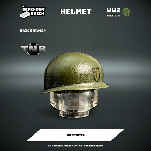 WW2 U.S. 1st Infantry M1 helmet (V1)