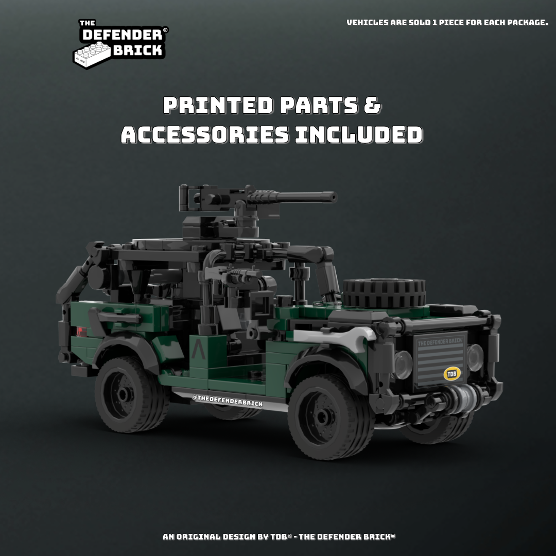 TDB® RSOV - Ranger Special Operations Vehicle – The Defender Brick®
