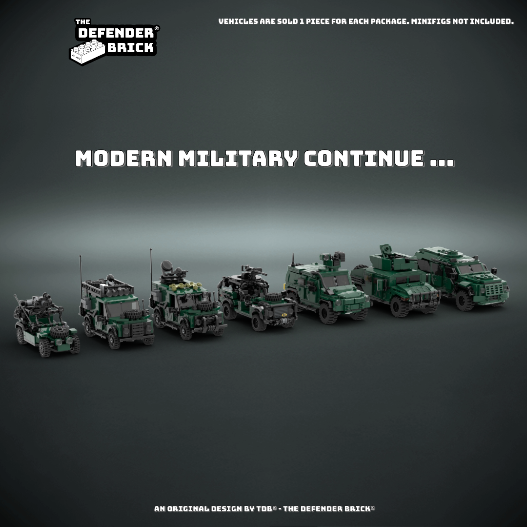TDB® RSOV - Ranger Special Operations Vehicle – The Defender Brick®