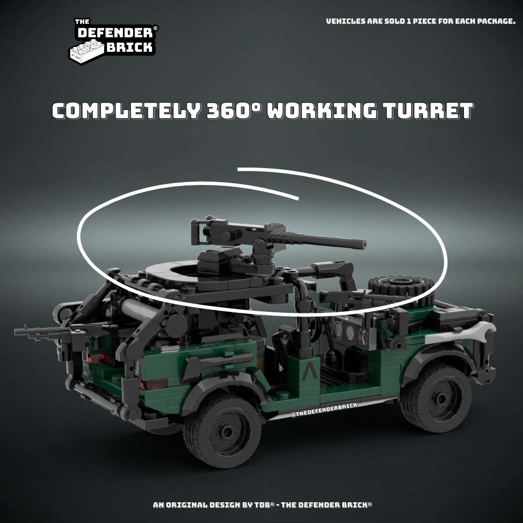 TDB® RSOV - Ranger Special Operations Vehicle – The Defender Brick®