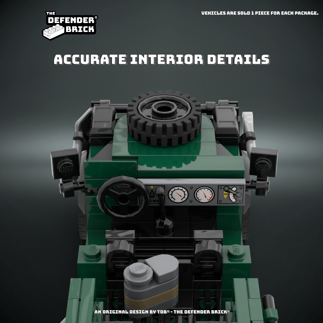 TDB® RSOV - Ranger Special Operations Vehicle – The Defender Brick®