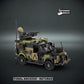 Custom Lego military tactical 4x4 vehicle model with australian camouflage and custom UV printed parts australian Army themed. 
