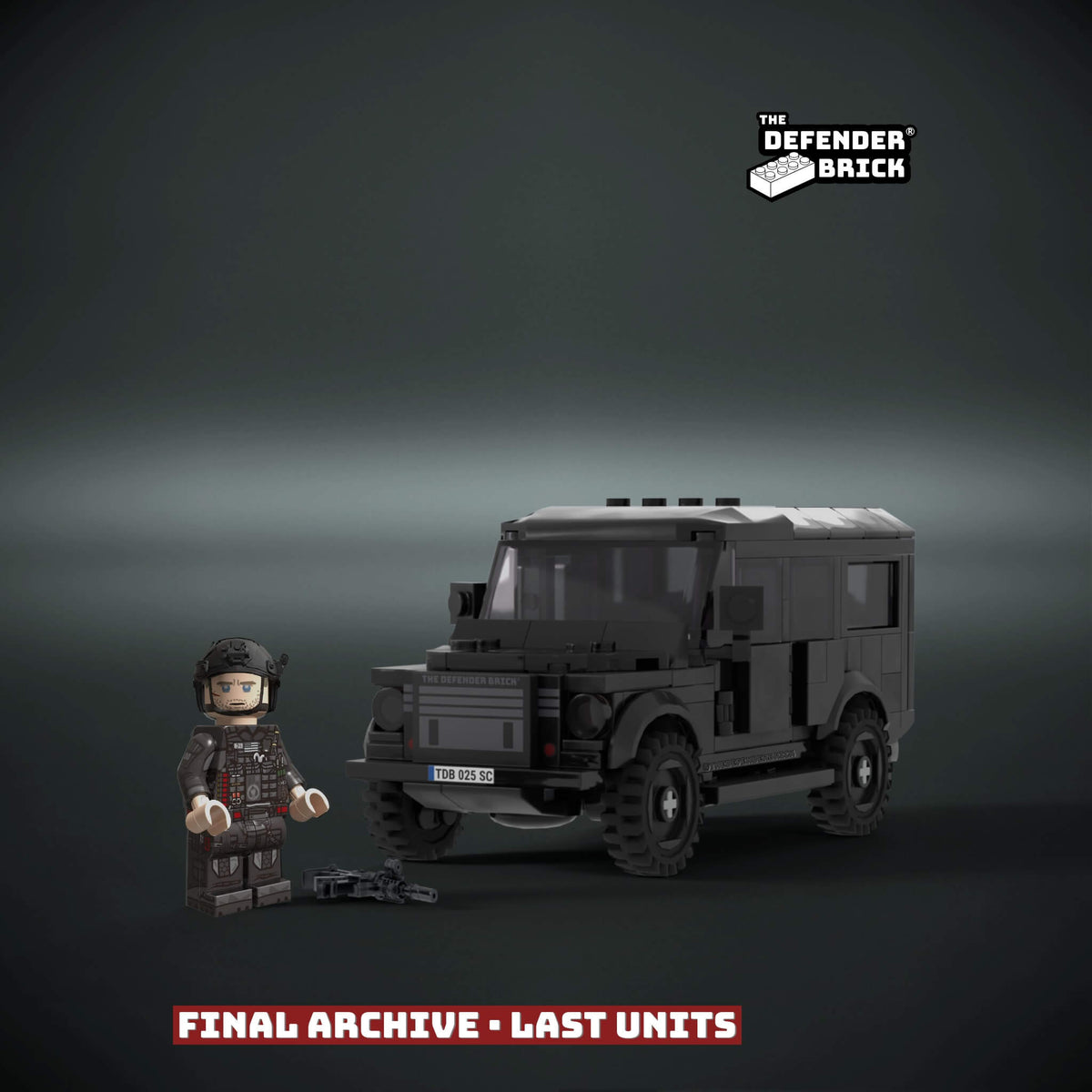 Black Ops Unit – SC Commander + Rover SUV | TDB – The Defender Brick®