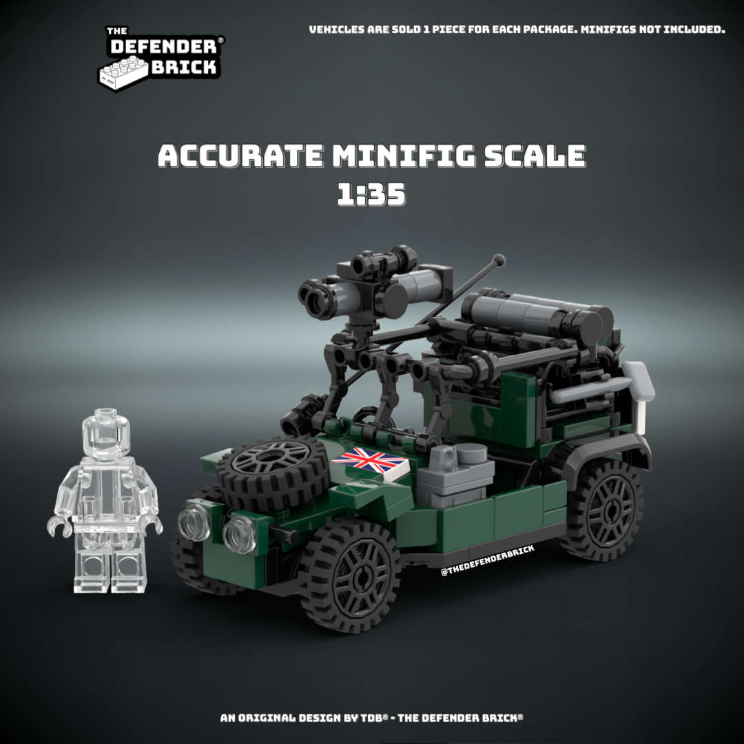 TDB® Army green LSV - Light Strike Vehicle – The Defender Brick®