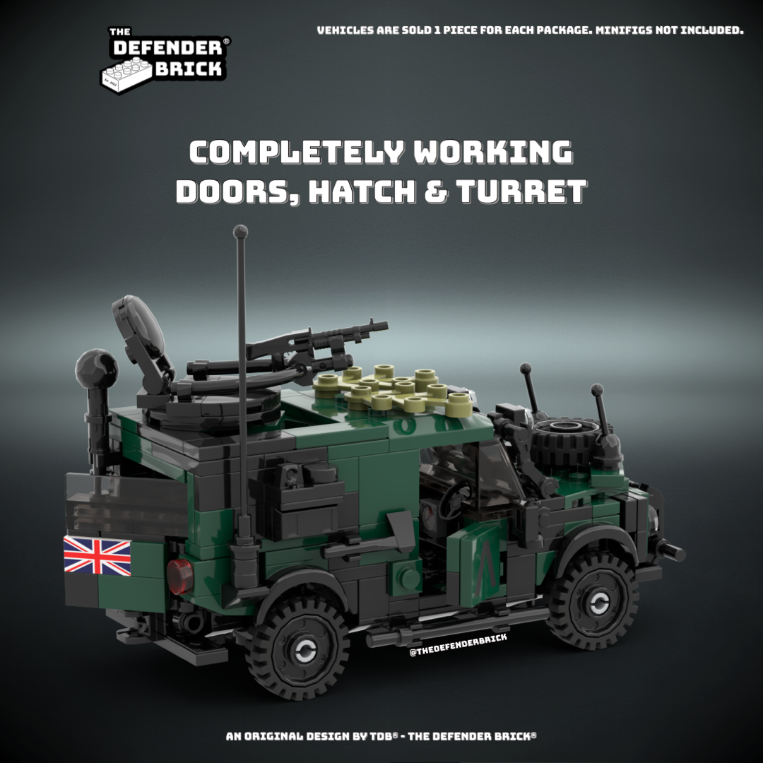 TDB® British Army snatch rover