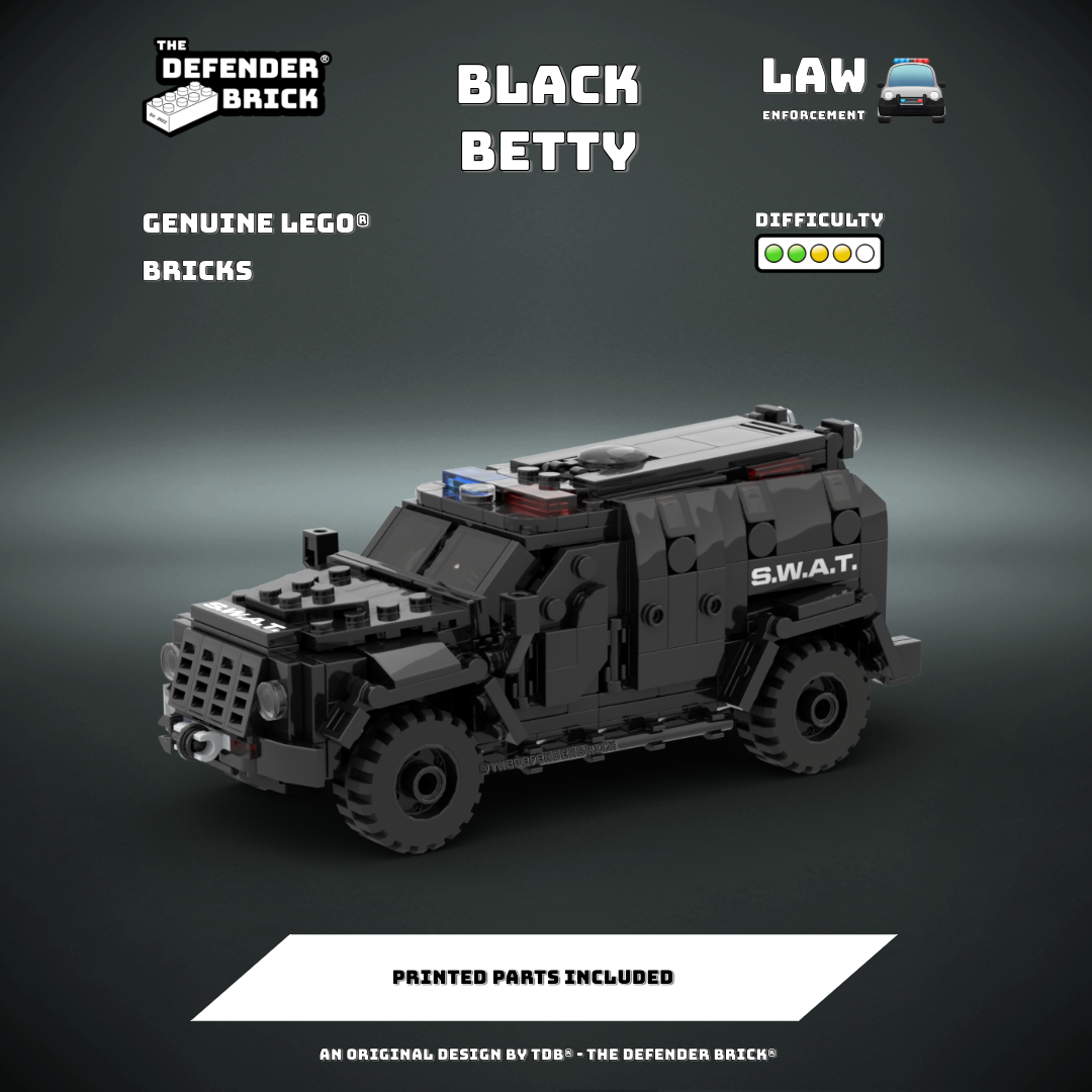 TDB® S.W.A.T. Black Betty truck