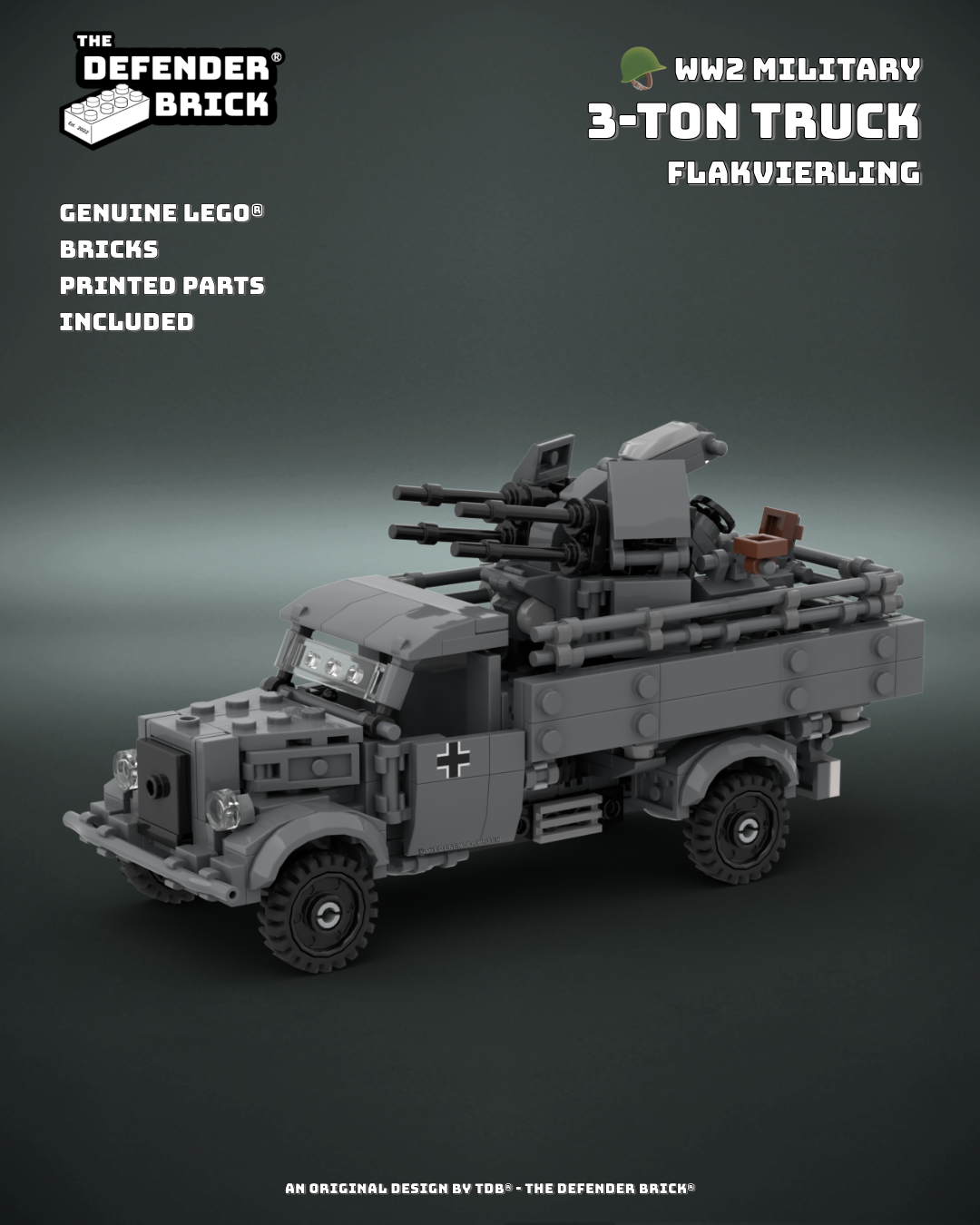 TDB® 3-Ton Truck Flakvierling