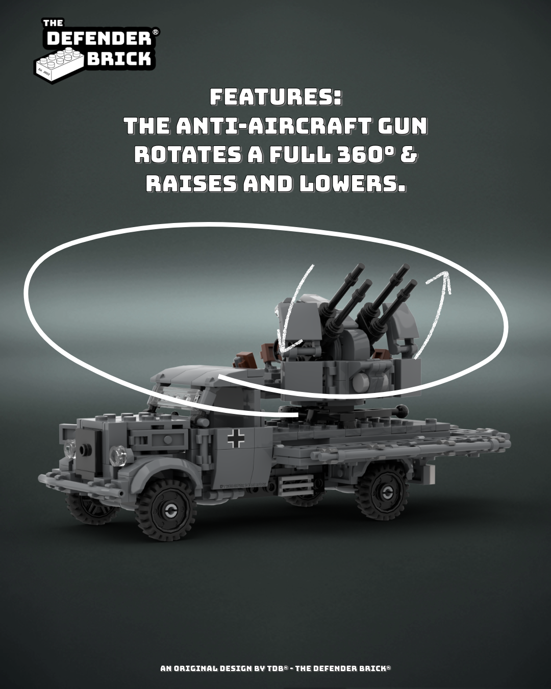 TDB® 3-Ton Truck Flakvierling