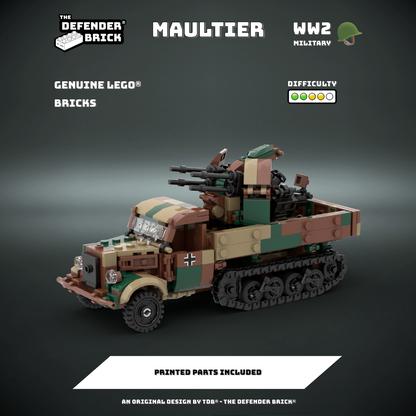 TDB® Camo Maultier Flakvierling