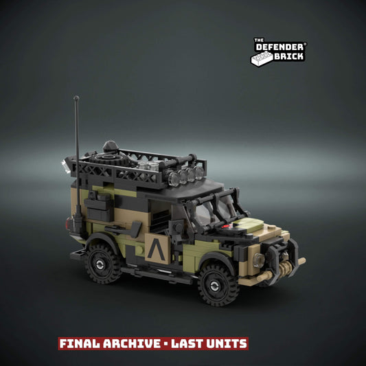 TDB Australian Cargo Rover Final Upgraded Release 1:35 brick build, front three-quarter view