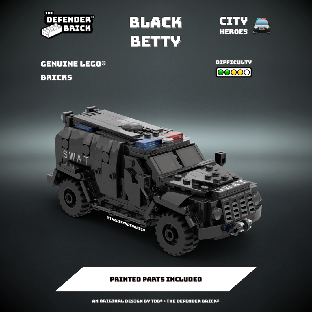 TDB® S.W.A.T. Black Betty truck